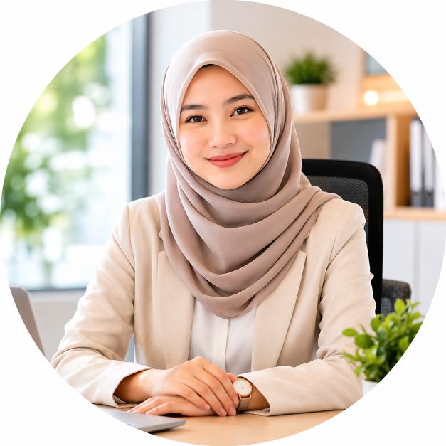 Rina Putri, tim dukungan pelanggan Indonesia